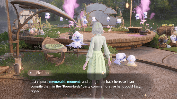 Carnival, Snip, Snap! Quest - Talk to Flofubo to Start Quest