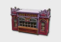Amusement Park Ticket Booth