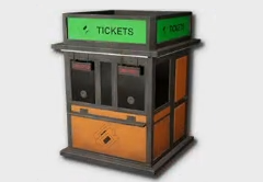 Cozy Ticket Booth