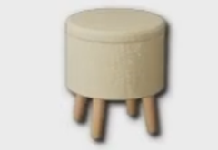 Basic Powder Room Stool