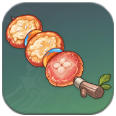 Genshin Impact - Cheesy Mushroom Skewer Image