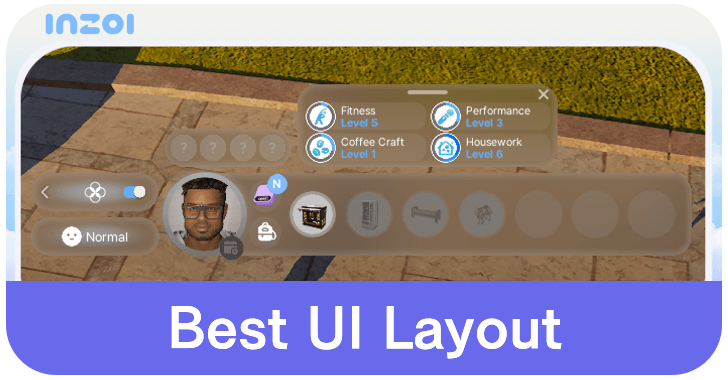 InZOI Best UI Layout Guide