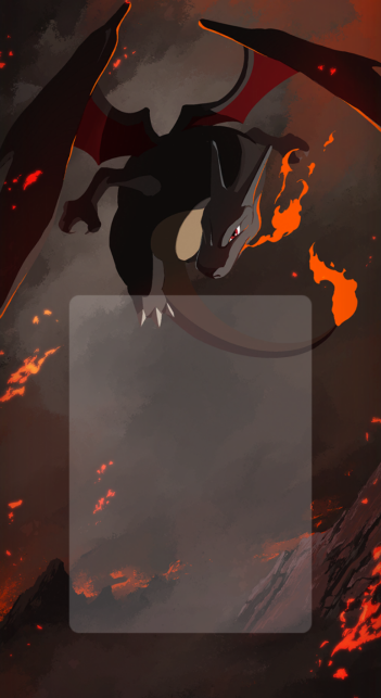 Pokemon TCG Pocket - Shiny Charizard Backdrop