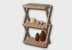 Foldable 3-Tier Shelf