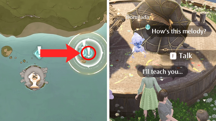 Buzzing Melody Quest Location