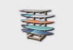 Horizontal Surfboard Stand