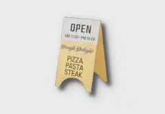 Western Restaurant Signboard