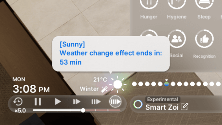 Changing the Weather is Temporary