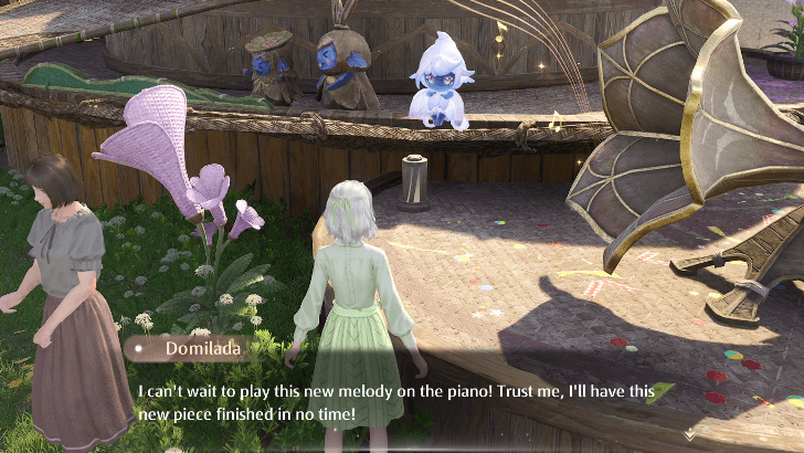 Buzzing Melody - Talk to Domilada to Finish the Quest