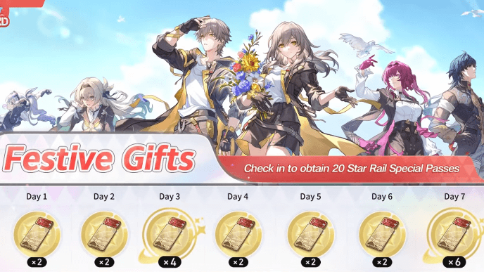 HSR 3.2 Event - Festive Gifts Event