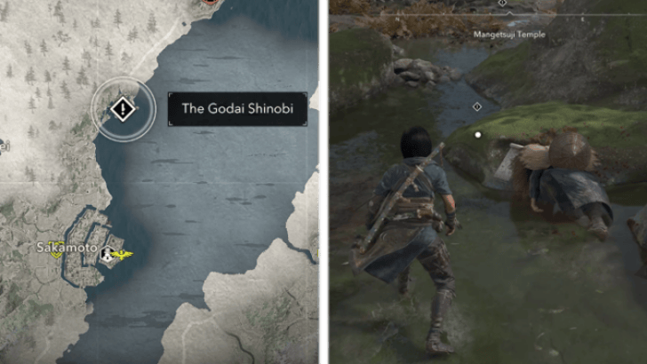 Godai of Water Map Location