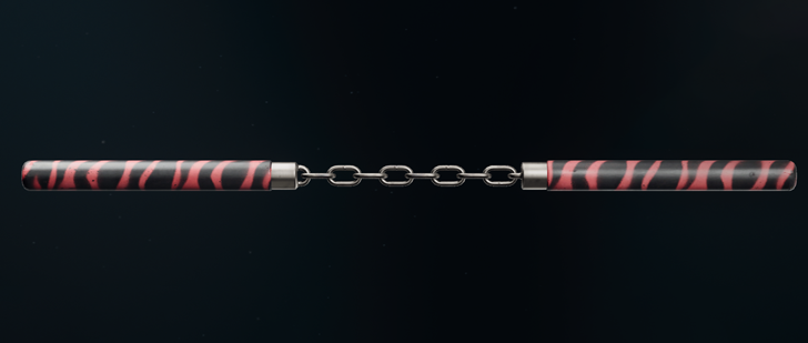 Black Ops 6 - Red Tiger Nunchaku Camo