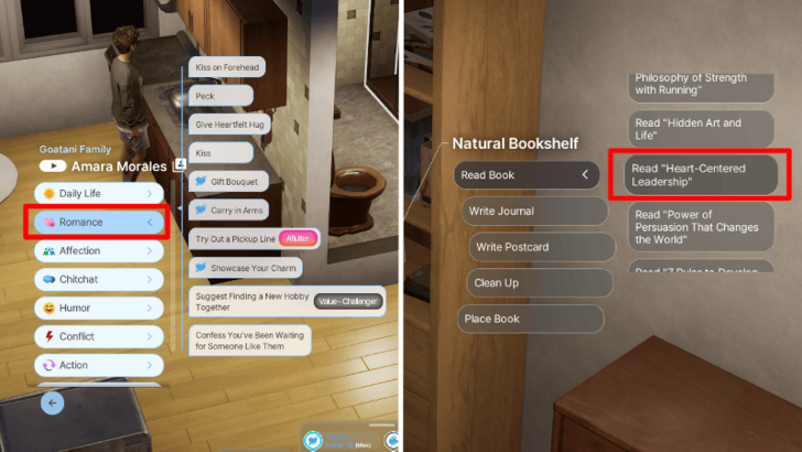 Examples of Charm Increase Actions