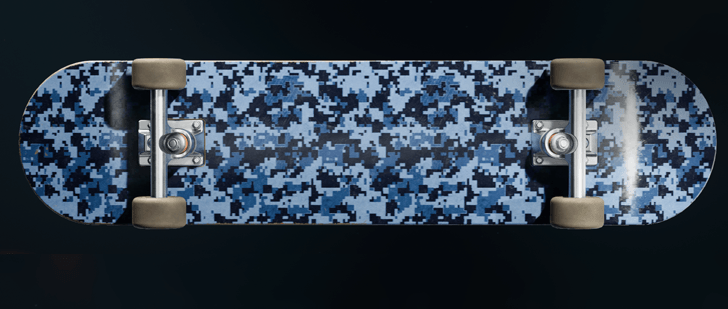 Black Ops 6 - Oceanic Skateboard Camo