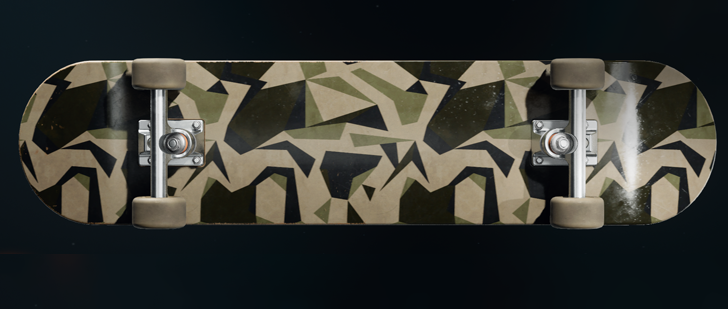 Black Ops 6 - Rugged Skateboard Camo