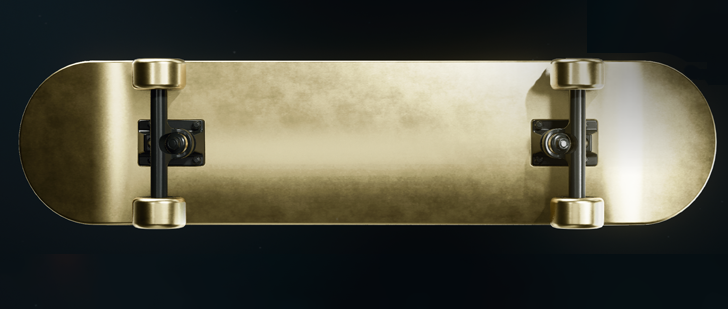 Black Ops 6 (BO6) - Gold Skateboard