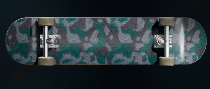 Black Ops 6 - Undergrowth Skateboard Camo