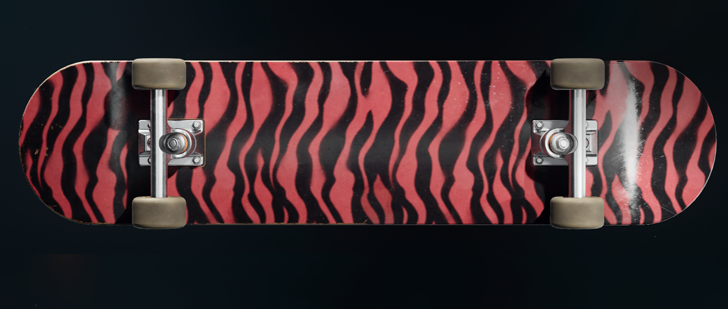 Black Ops 6 - Red Tiger Skateboard Camo