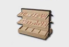 Wooden Bakery Display Stand