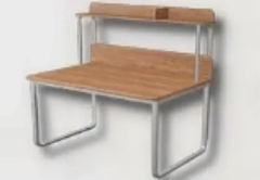 Extra Shelf Desk