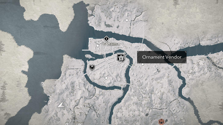 Obama Ornament Vendor