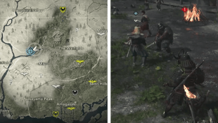 Talk to the Mysterious Ronin