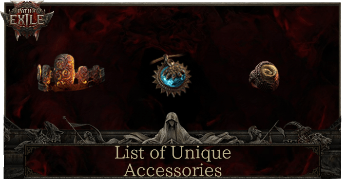 Path of Exile 2 - Unique Accessories
