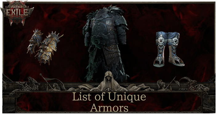 Path of Exile 2 - Unique Armors