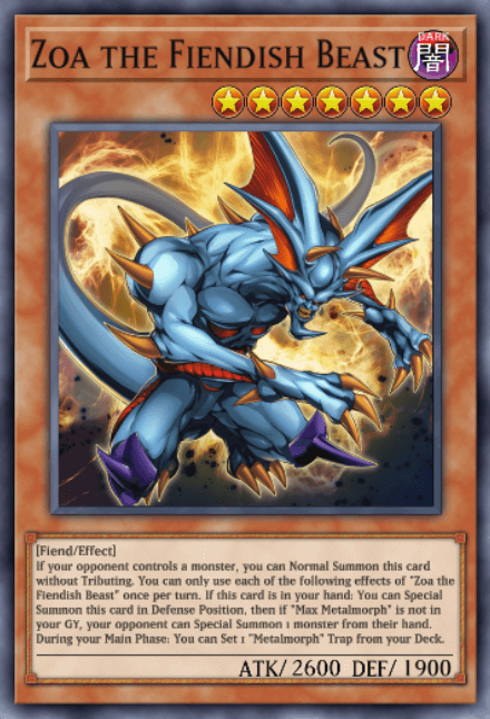 Zoa the Fiendish Beast