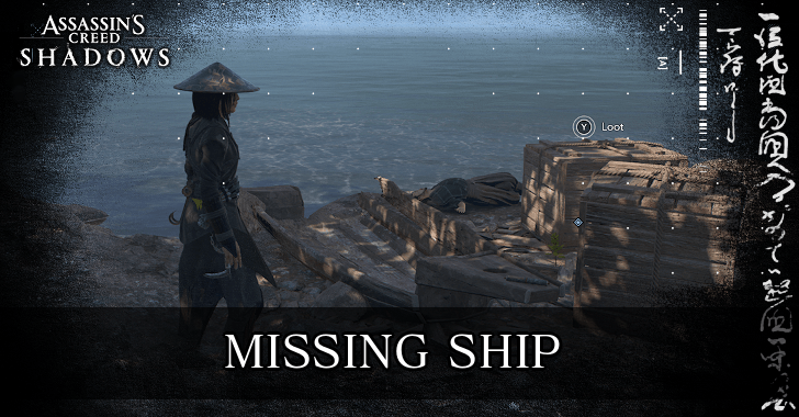 AC Shadows Missing Ship Walkthrough