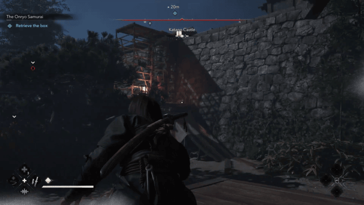 Climb the Structure and Follow the Lamps