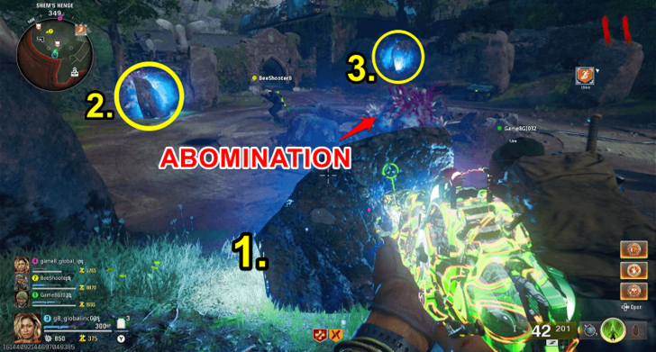 Make Abominations Lazer the Rocks