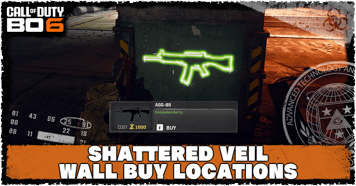 Shattered Veil Wall Buy Locations