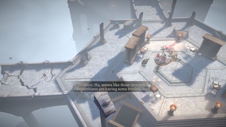 Japehethian Soldier Fight.