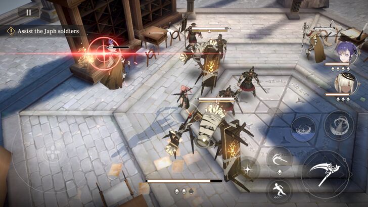 Assist Japhethian Soldiers