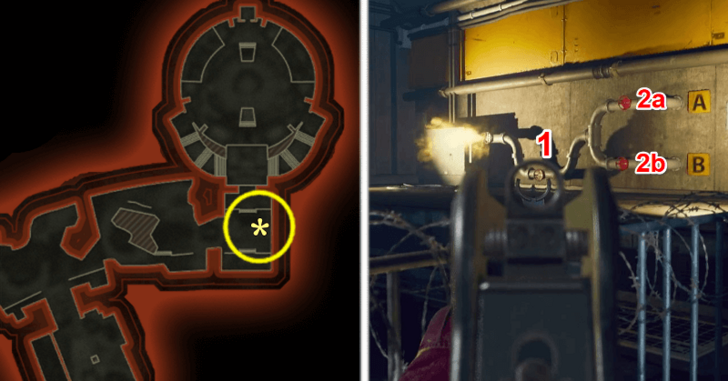 Throw Combat Axe at Valves