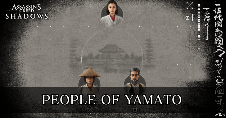 AC Shadows - People of Yamato Quest List
