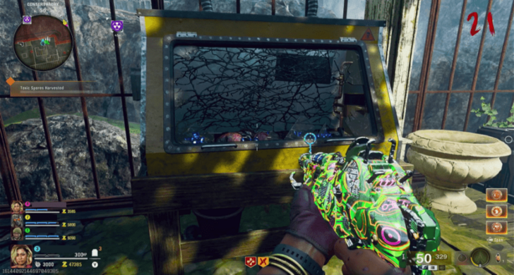 Plant Seeds on Yellow Boxes