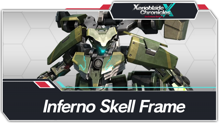 Xenoblade Chronicles X - Inferno Skell Frame Top Banner