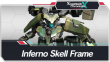 Xenoblade Chronicles X - Inferno Skell Frame Top Banner