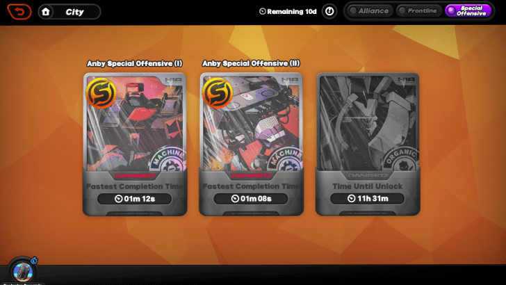 Soldier 0 Anby in Special Course Stages