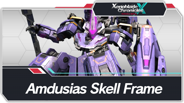 Xenoblade Chronicles X - Amdusias Skell Frame Top Banner