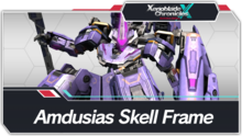 Xenoblade Chronicles X - Amdusias Skell Frame Top Banner