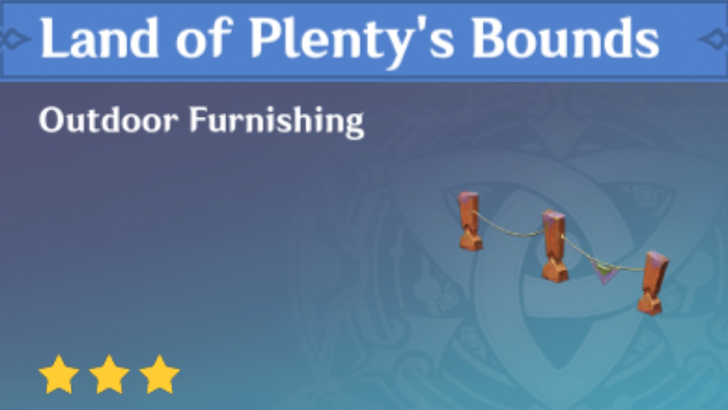 Genshin Impact - How to Get Land of Plenty