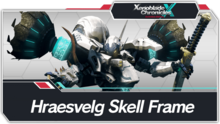 Xenoblade Chronicles X - Hraesvelg Skell Frame Top Banner