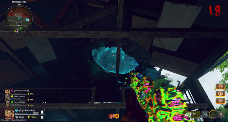 Conservatory Blue Crystal