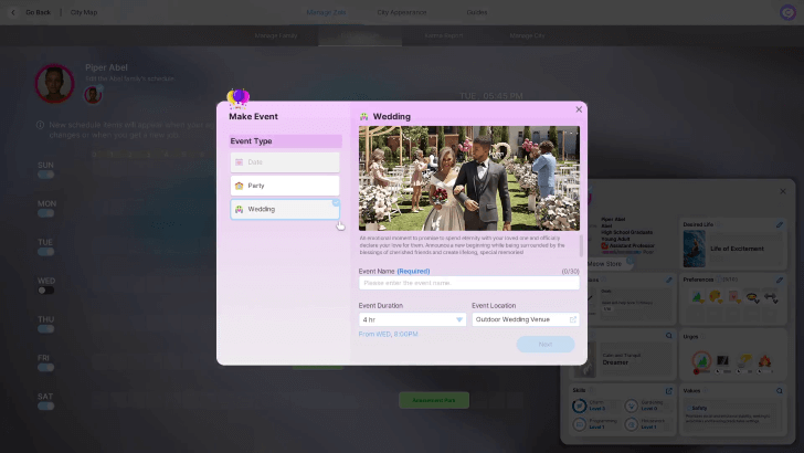 InZOI Set Dress Code