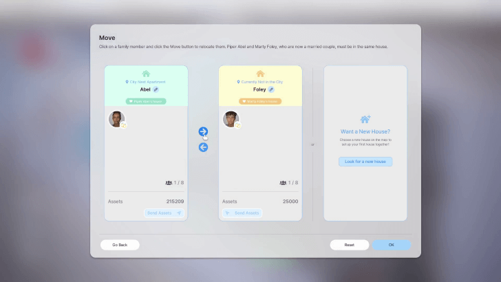 InZOI Move Houses and Assets