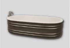 Striped Bathtub