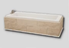 Simple Square Bathtub